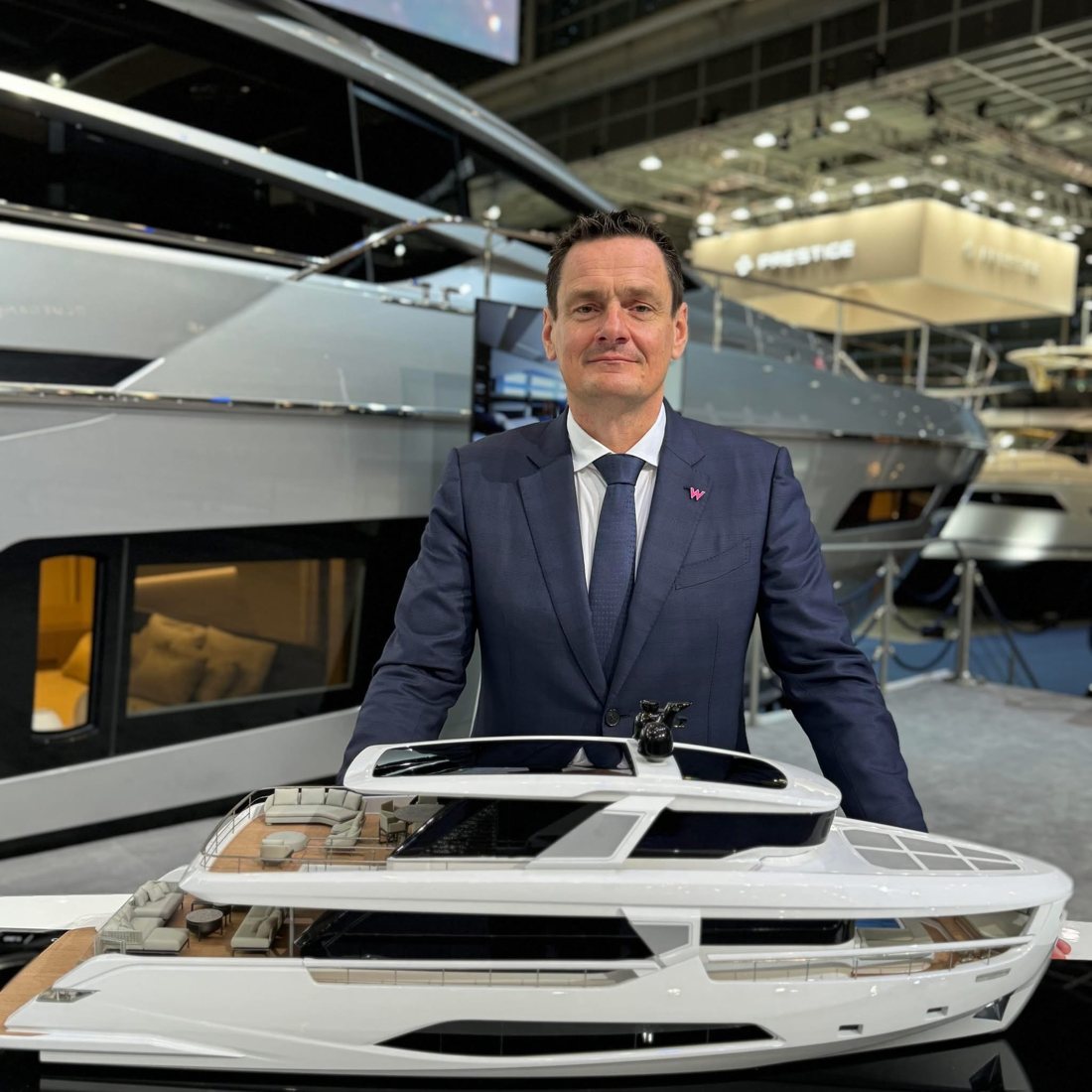 Tomek Wrzesinski, independent motor-yacht broker in Monaco, founder of W Yachts